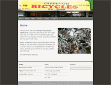 Tablet Screenshot of championbicycles.com